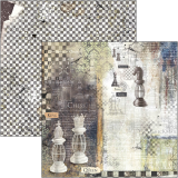 Papier scrapbooking Ciao London's Calling 12fe 20x20 assortiment