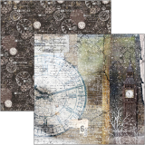Papier scrapbooking Ciao London's Calling 12fe 20x20 assortiment