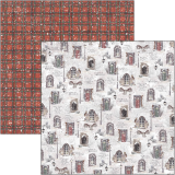 Papier scrapbooking Ciao London's Calling 12fe 20x20 assortiment