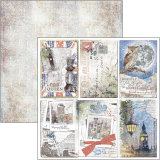Papier scrapbooking Ciao London's Calling 12fe 20x20 assortiment