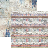 Papier scrapbooking Ciao London's Calling 12fe 20x20 assortiment