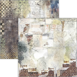 Papier scrapbooking Ciao London's Calling 12fe 20x20 assortiment