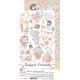 Extras set scrapbooking Craft O Clock Safari Friends Girl