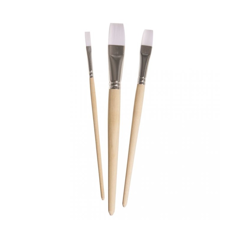 Set pinceaux Chalky Basic 3 tailles Rayher