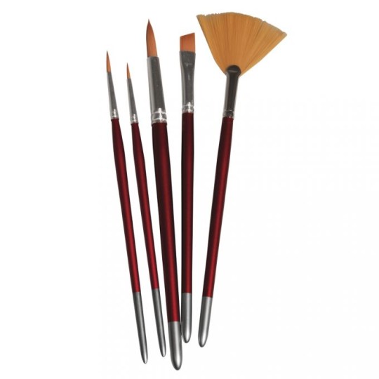 Set pinceaux Classic 5 tailles Rayher