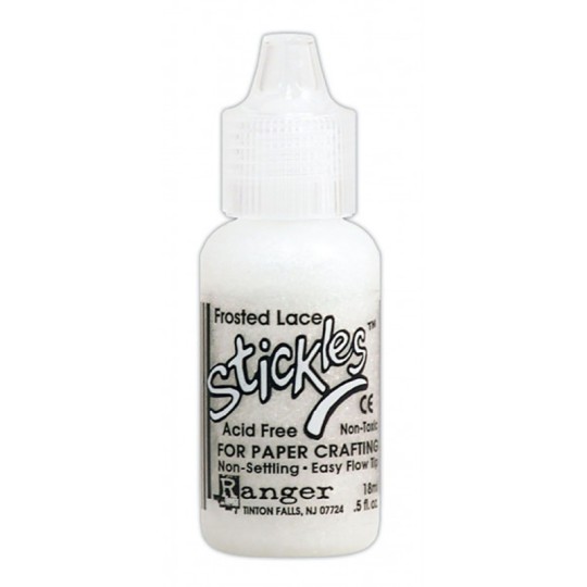 Stickles Ranger colle pailletée Frosted Lace 18ml Stickles Ranger colle pailletée Frosted Lace 18ml
