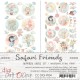 Tags scrapbooking Craft O Clock Safari Friends 15x32