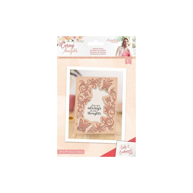 Dies découpe gaufrage Crafter's Companion Tourbillon de Papillon