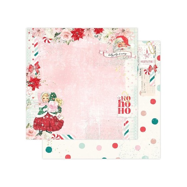 Papier Scrapbooking Candy Cane Lane Collection 30x30cm 26f