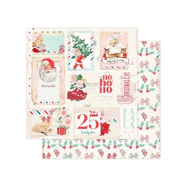 Papier Scrapbooking Candy Cane Lane Collection 30x30cm 26f