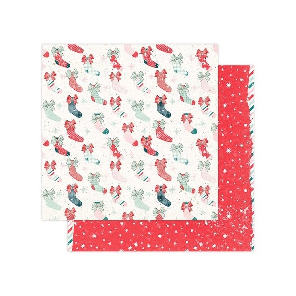 Papier Scrapbooking Candy Cane Lane Collection 30x30cm 26f