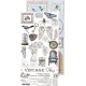 Extras set scrapbooking Craft O Clock  Vintage Sky - Vintage