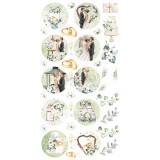 Tags scrapbooking Craft O Clock Greenery Invitation - Wedding 15x30