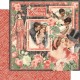 Papier scrapbooking Graphic 45 Mon amour Deluxe Collector's Edition recto verso 20x20 24fe assortiment