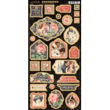 Chipboard carton Mon Amour Graphic 45 