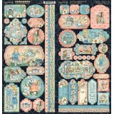 Stickers scrapbooking Alice's Tea Party Graphic 45