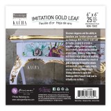 Feuilles de dorure doré Kacha Gold Leaf Redesign 25fe