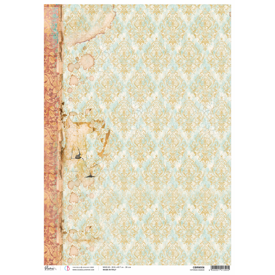 Papier de riz Ciao Bella A3 Victorian Damask