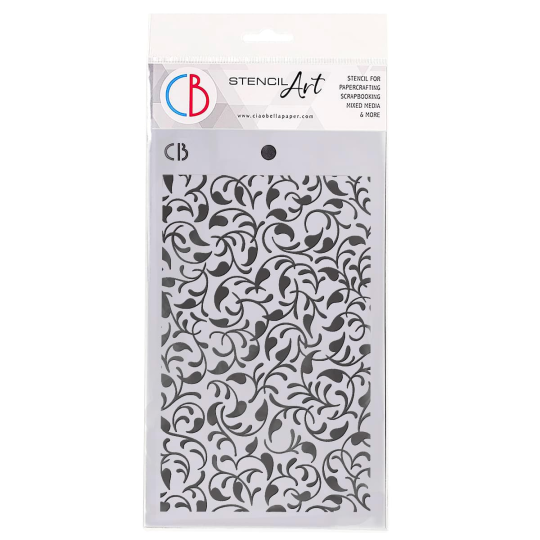 Pochoir scrapbooking Ciao Bella Ephesus 12x20cm