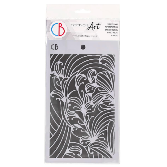 Pochoir scrapbooking Ciao Bella Petra 12x20cm