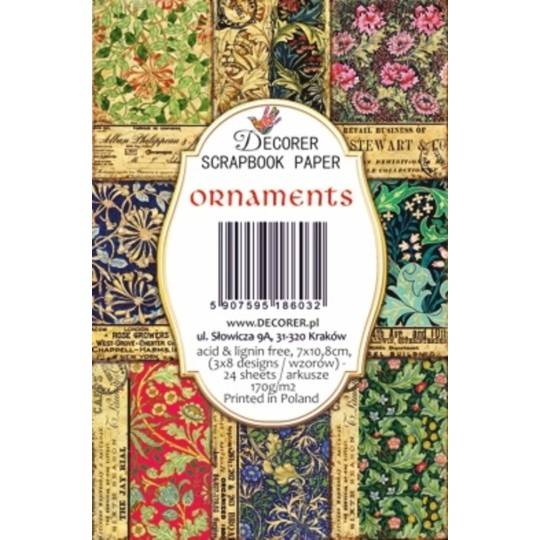 Etiquettes décoratives Ornaments24p Etiquettes décoratives Ornaments24p