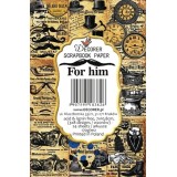 Etiquettes décoratives  For Him 24p