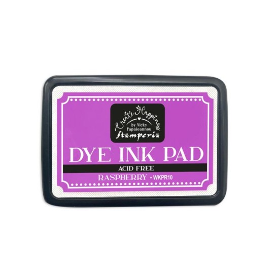 Tampon encreur Raspberry Stamperia Dye Ink Pad 