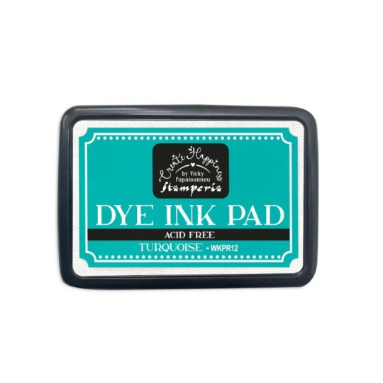 Tampon encreur Turquoise Stamperia Dye Ink Pad 