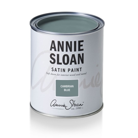 Satin Paint Annie Sloan peinture satinée Cambrian Blue 750ml
