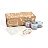 Kit Peinture Annie Sloan avec pochoir