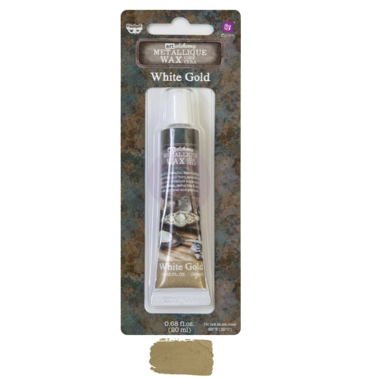 Cire antique Art Alchemy White Gold 20ml