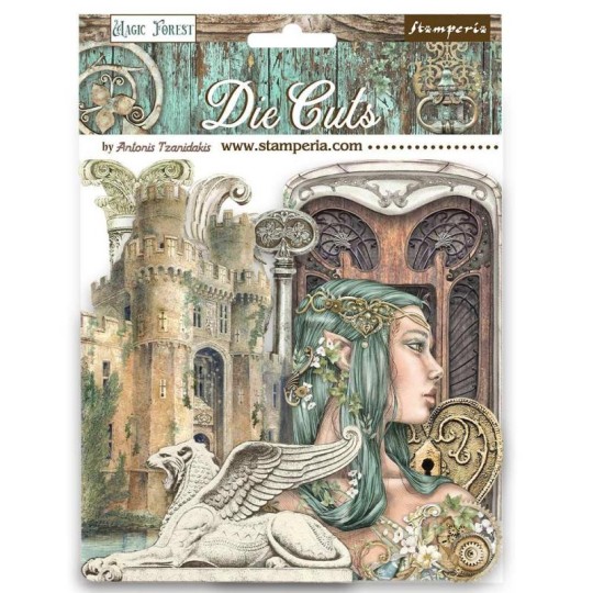 Die Cuts assortiment Magic Forest Stamperia Die Cuts assortiment Magic Forest Stamperia
