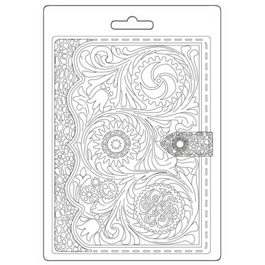 Moule souple Magic Forest motif de livre Stamperia A5