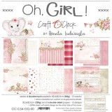 Assortiment scrapbooking Craft O Clock Oh, Girl! 6fe 30x30