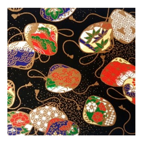 Papier japonais washi Origami Japon fond Noir