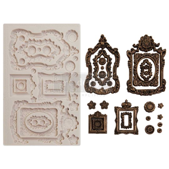 Moule silicone Finnabair Ornate Frames 12x20cm