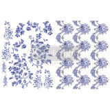 Transfert à l’eau H2O Redesign Azure Florals II