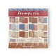 Papier scrapbooking Background selection - Vintage Library Stamperia 10f 20x20 assortiment