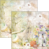 Papier scrapbooking Ciao Bella Enchanted Land 12fe 30x30 assortiment