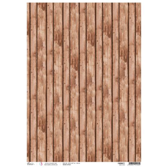 Papier de riz Ciao Bella A3 Barn Wood