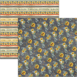 Papier scrapbooking Ciao Bella Farmhouse Garden 8fe 30x30 assortiment