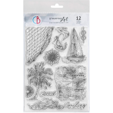 Tampon clear Sailing Trip 15x20cm Ciao Bella