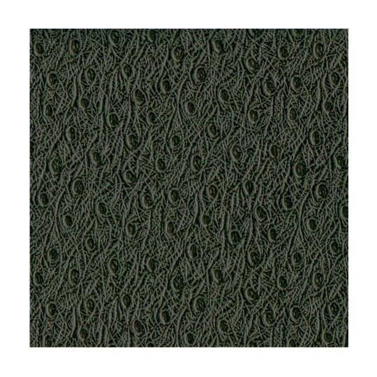 Papier simili cuir autruche gris foncé en relief 50x70cm