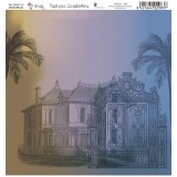 Papier scrapbooking Amelie Prager 1848 6fe 30x30 assortiment