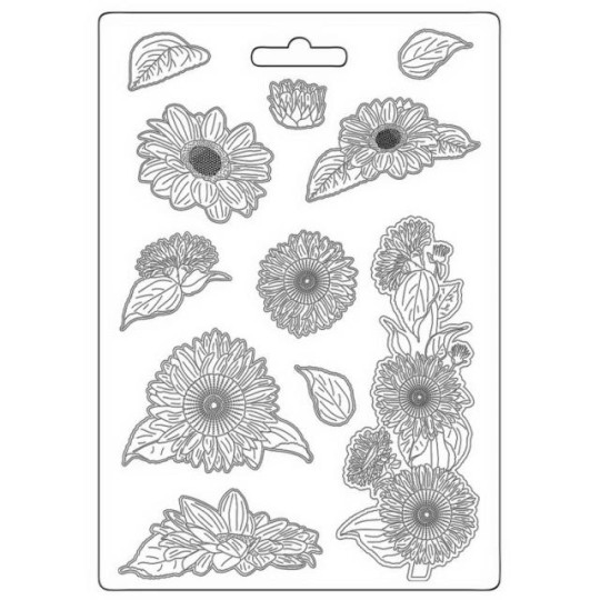 Moule Sunflower Art Stamperia A4