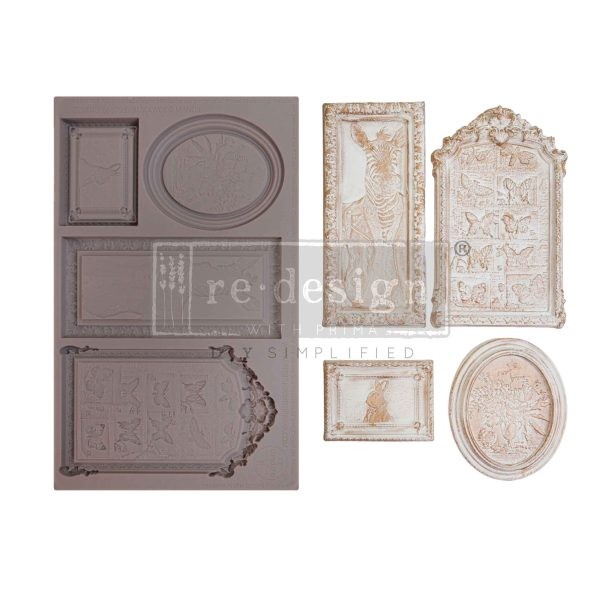 Moule Silicone Guirlande Baroque Pour Pâte Polymère, Fondant, Résine - Moule Souple Réutilisable Pour DIY Créatif
