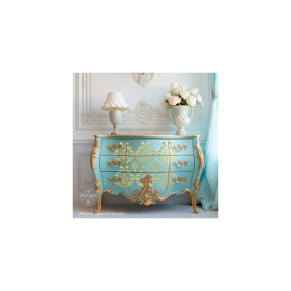 Transfert pelliculable Gold Foil Kacha Redesign House Of Damask