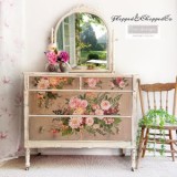 Transfert pelliculable Dahlia Forever 61x89cm