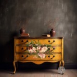 Transfert pelliculable Dahlia Forever 61x89cm