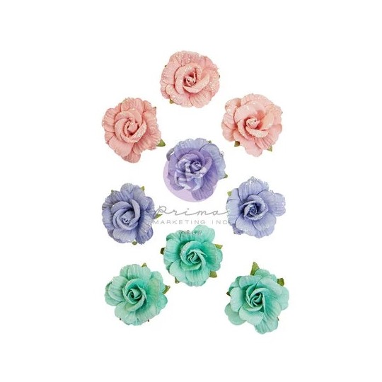 Fleurs Prima Spring Florals 9pcs